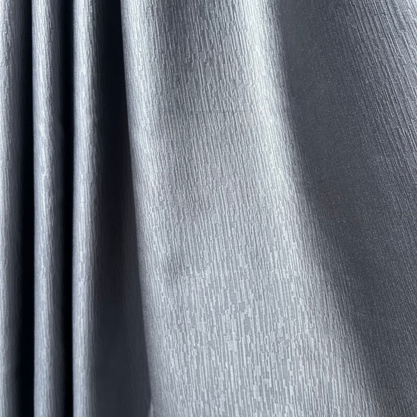 Draperie de Stofa Shine luxury cu 100% blackout Gri închis