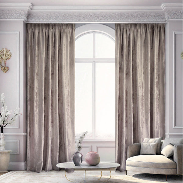 Draperie Luxury Velvet Blackout 80% Crem - Rejansa (1 Bucata)