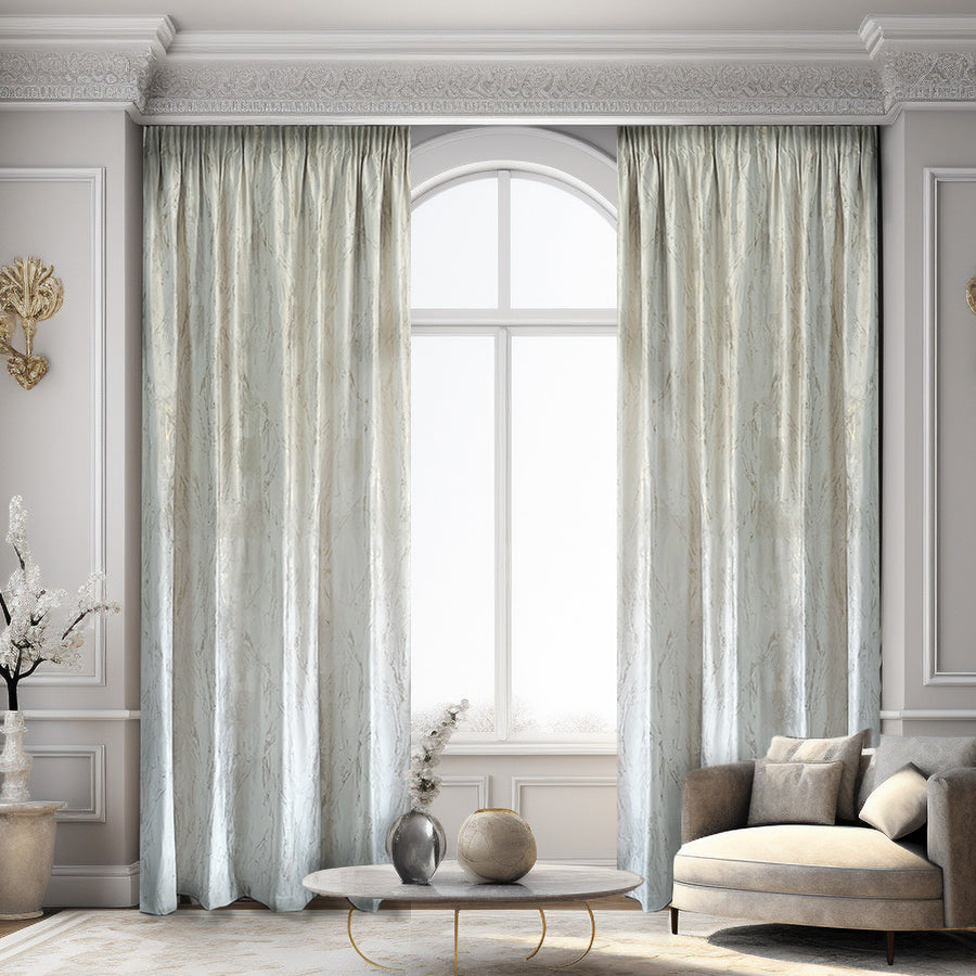 Draperie Luxury Velvet Blackout 80% Ivory - cu Rejansa 10cm(1 Bucata)